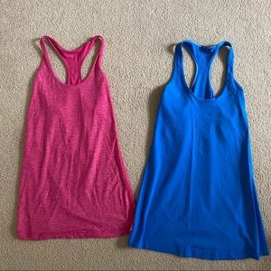 LuluLemon Racerback Tank Set - Size 6